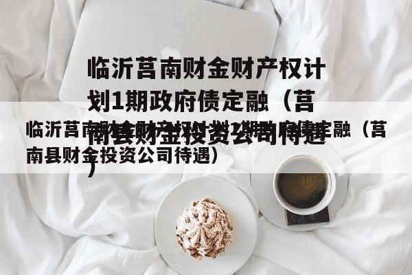 临沂莒南财金财产权计划1期政府债定融（莒南县财金投资公司待遇）