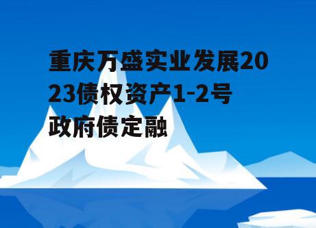 重庆万盛实业发展2023债权资产1-2号政府债定融