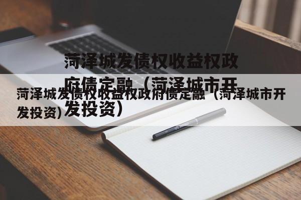 菏泽城发债权收益权政府债定融（菏泽城市开发投资）