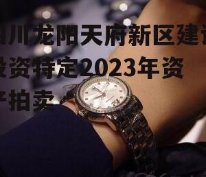 四川龙阳天府新区建设投资特定2023年资产拍卖