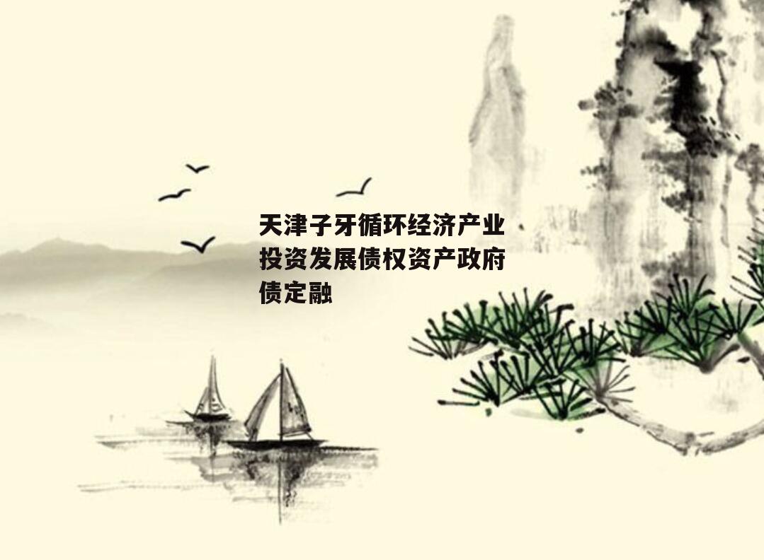 天津子牙循环经济产业投资发展债权资产政府债定融