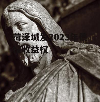 菏泽城发2023年债权收益权