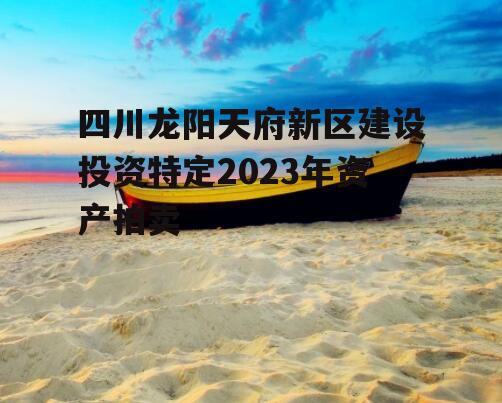 四川龙阳天府新区建设投资特定2023年资产拍卖