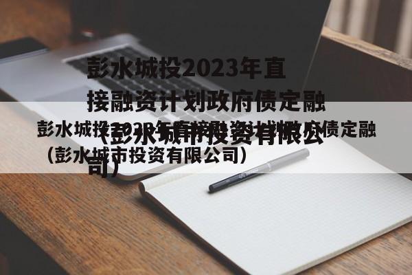 彭水城投2023年直接融资计划政府债定融（彭水城市投资有限公司）