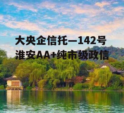 大央企信托—142号淮安AA+纯市级政信