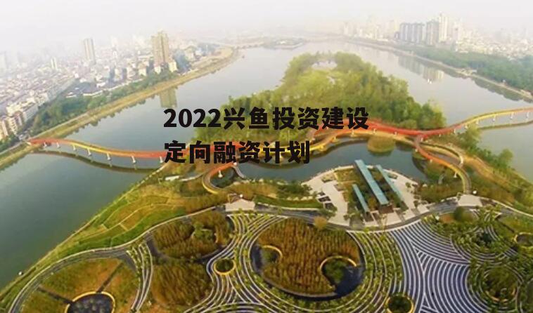 2022兴鱼投资建设定向融资计划