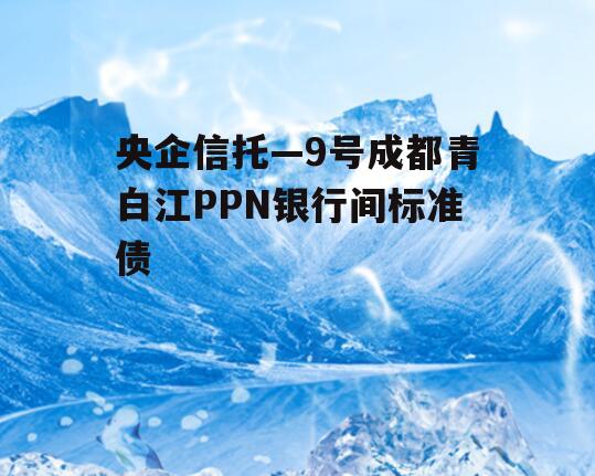 央企信托—9号成都青白江PPN银行间标准债