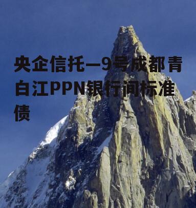 央企信托—9号成都青白江PPN银行间标准债