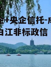 国企+央企信托-成都青白江非标政信