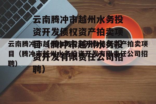 云南腾冲市越州水务投资开发债权资产拍卖项目（腾冲市越州水务投资开发有限责任公司招聘）