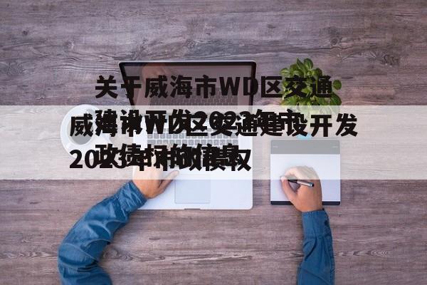 关于威海市WD区交通建设开发2023年市政债权的信息