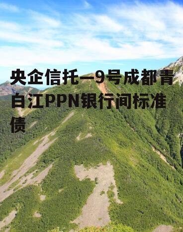 央企信托—9号成都青白江PPN银行间标准债