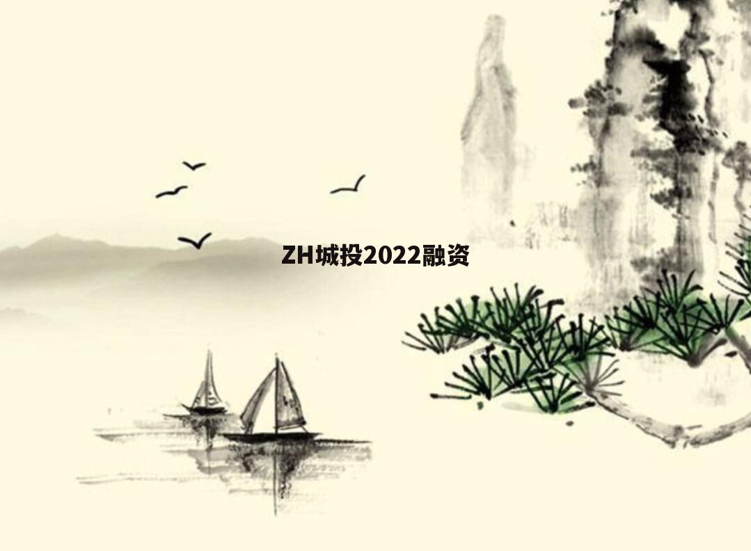 ZH城投2022融资