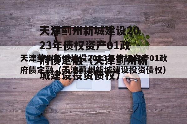 天津蓟州新城建设2023年债权资产01政府债定融（天津蓟州新城建设投资债权）