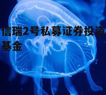 信瑞2号私募证券投资基金