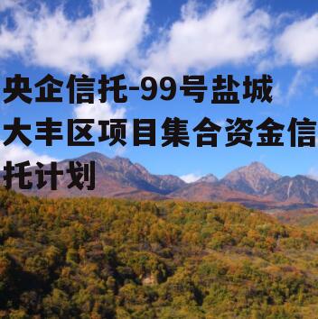 央企信托-99号盐城大丰区项目集合资金信托计划