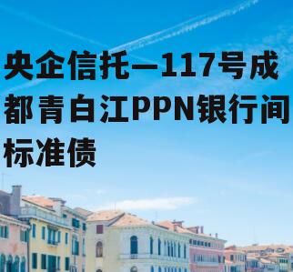 央企信托—117号成都青白江PPN银行间标准债