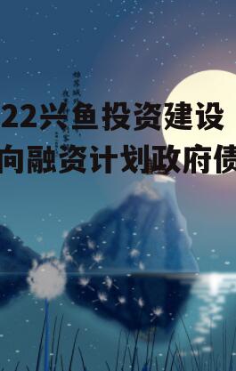 2022兴鱼投资建设定向融资计划政府债定融