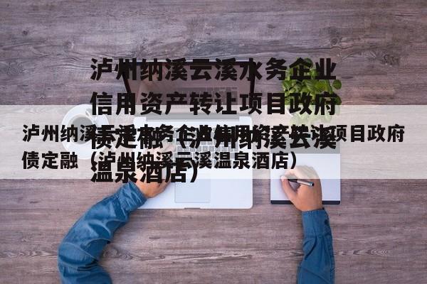 泸州纳溪云溪水务企业信用资产转让项目政府债定融（泸州纳溪云溪温泉酒店）