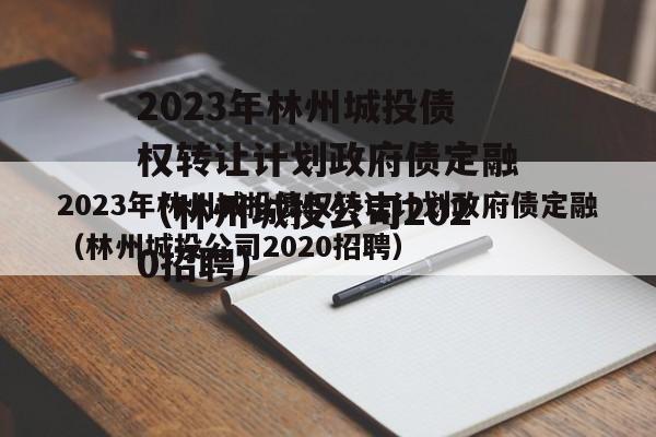 2023年林州城投债权转让计划政府债定融（林州城投公司2020招聘）