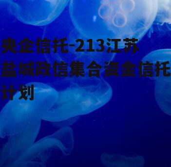 央企信托-213江苏盐城政信集合资金信托计划