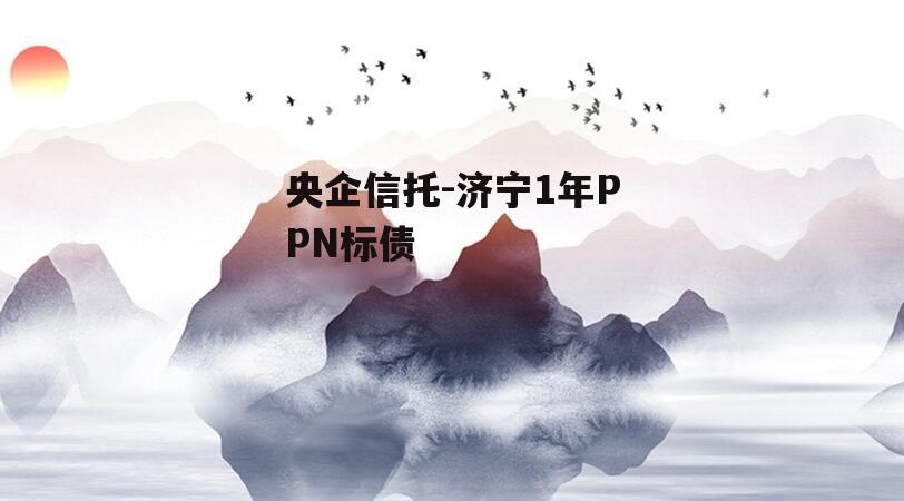 央企信托-济宁1年PPN标债