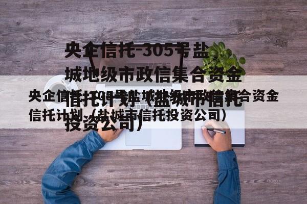 央企信托-305号盐城地级市政信集合资金信托计划（盐城市信托投资公司）