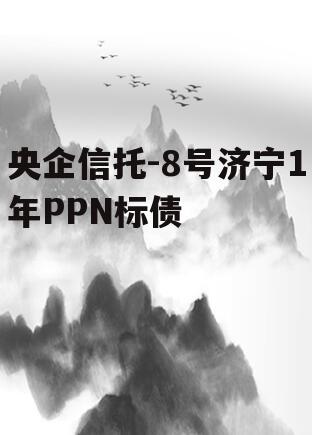 央企信托-8号济宁1年PPN标债