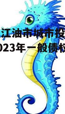 四川江油市城市投资发展2023年一般债权拍卖