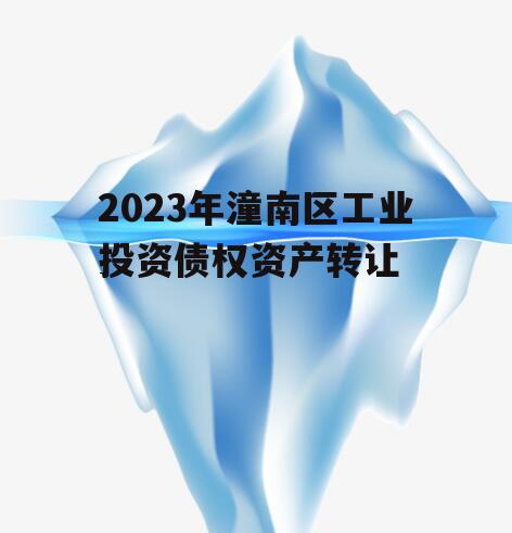 2023年潼南区工业投资债权资产转让