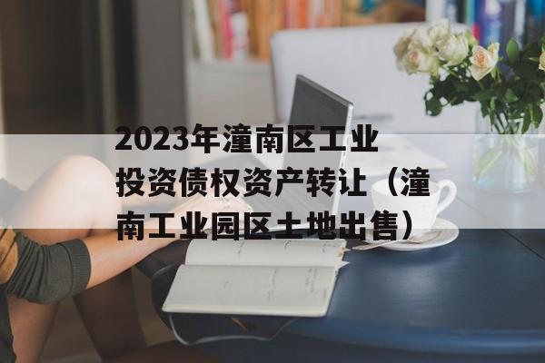 2023年潼南区工业投资债权资产转让（潼南工业园区土地出售）