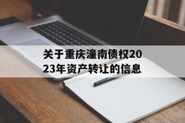 关于重庆潼南债权2023年资产转让的信息