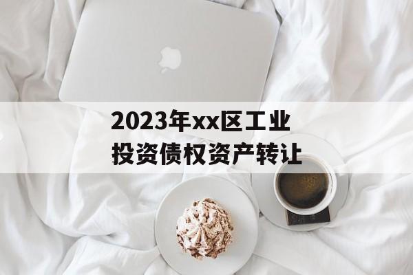 2023年xx区工业投资债权资产转让