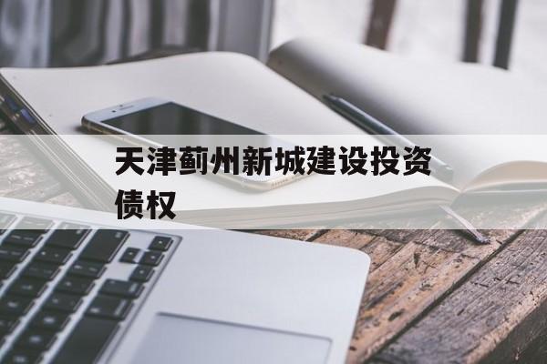 天津蓟州新城建设投资债权