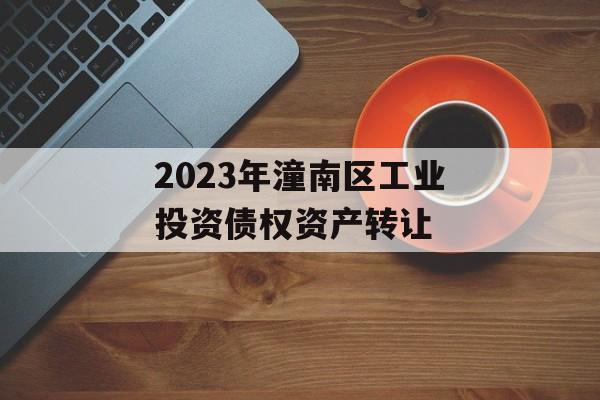 2023年潼南区工业投资债权资产转让