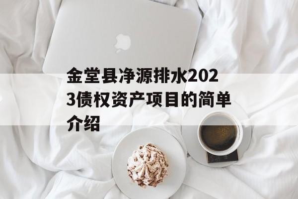 金堂县净源排水2023债权资产项目的简单介绍