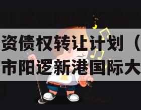 湖北武汉阳逻新港产业投资债权转让计划（武汉市阳逻新港国际大酒店）