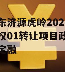 山东济源虎岭2023债权01转让项目政府债定融