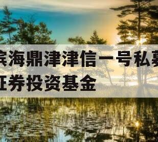 滨海鼎津津信一号私募证券投资基金