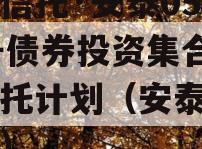 国企信托·安泰05019号债券投资集合资金信托计划（安泰集团资产）