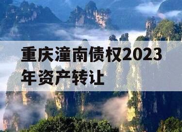 重庆潼南债权2023年资产转让