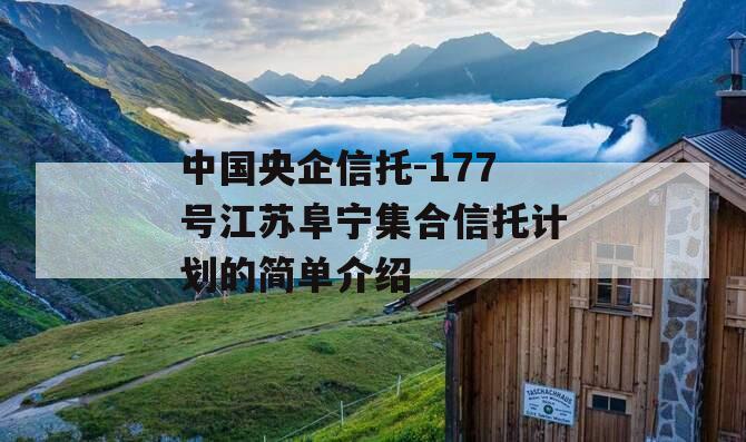 中国央企信托-177号江苏阜宁集合信托计划的简单介绍