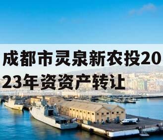 成都市灵泉新农投2023年资资产转让