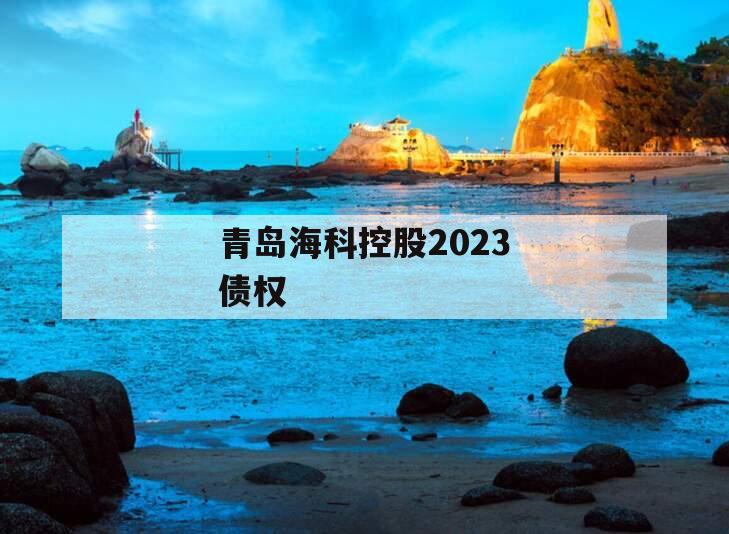 青岛海科控股2023债权