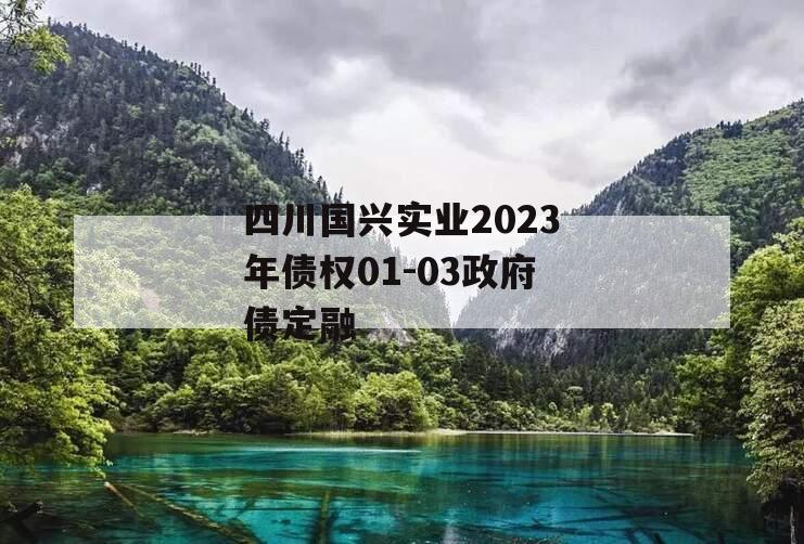 四川国兴实业2023年债权01-03政府债定融