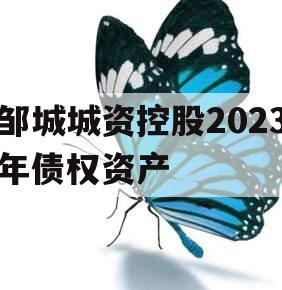 邹城城资控股2023年债权资产