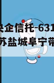 A级央企信托-631号江苏盐城阜宁带抵押非标