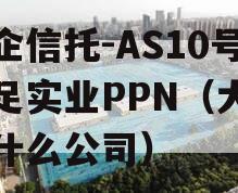 央企信托-AS10号大足实业PPN（大足是什么公司）