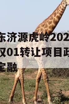 山东济源虎岭2023债权01转让项目政府债定融