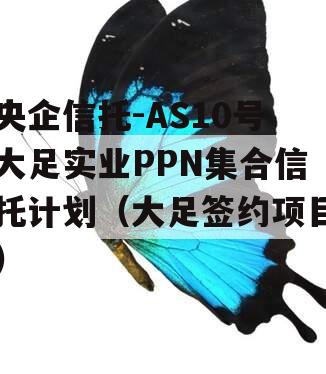 央企信托-AS10号大足实业PPN集合信托计划（大足签约项目）